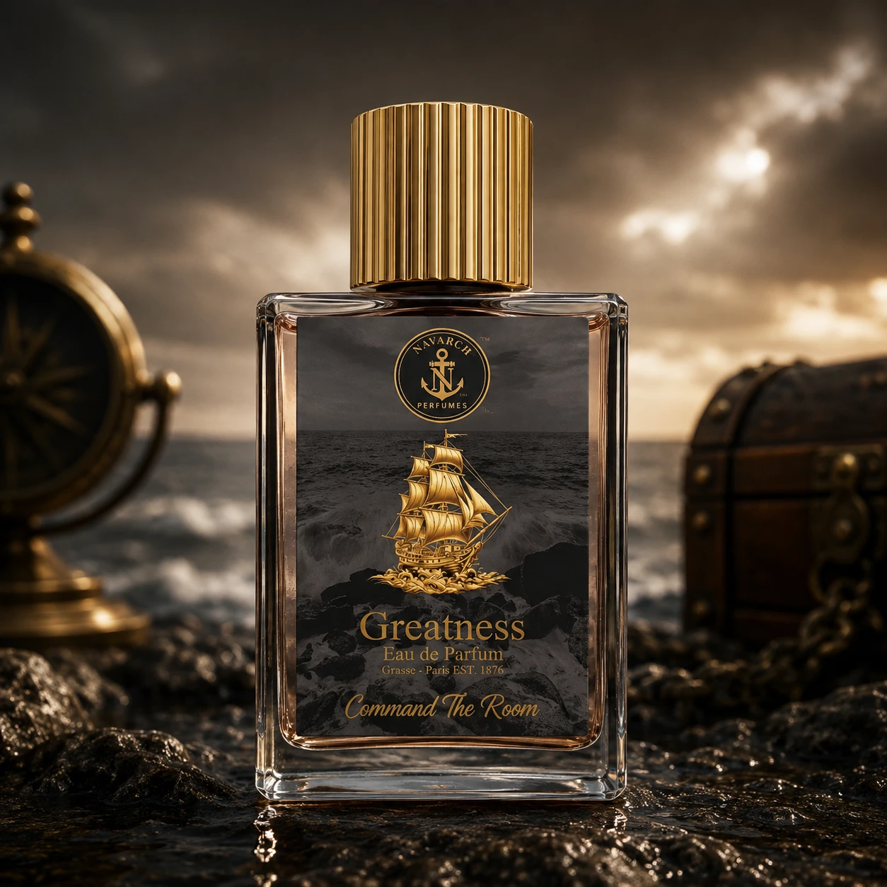 Greatness perfume bottle by navarch Navarch Greatness luxury oud perfume for men bottle