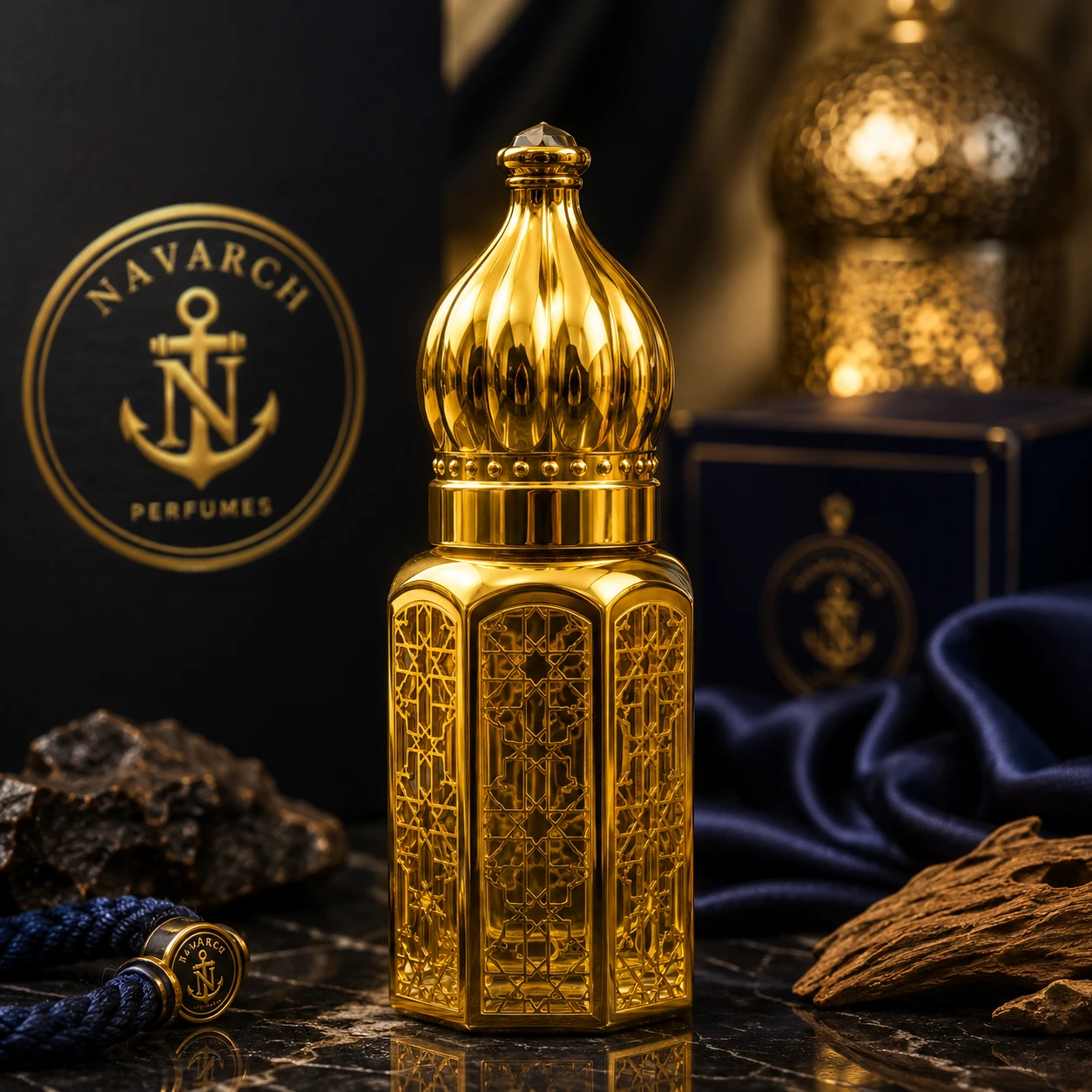 Navarch perfumes attar bottle Bin Shaikh by Navarch
